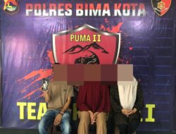 Tiga Penadah Barang Curian Ditangkap Tim Puma 2 Polres Bima Kota