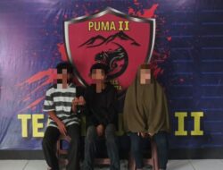 Nyolong Handphone, Dua Remaja Ini Dibekuk Tim Puma 2 Polres Bima Kota