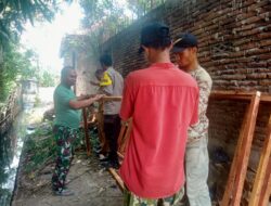 Bhabinkamtibmas Rasanae Barat Rangkul Eks Narapidana Terorisme dalam Kegiatan Membuat Keramba Ikan