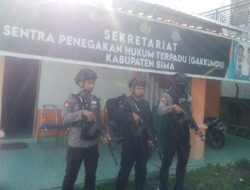 Menjelang Pemilu 2024, Satgas Preventif OMB Polres Bima Tingkatkan Patroli Dialogis di Kantor KPU, Bawaslu dan Gudang Logistik KPU Kabupaten Bima