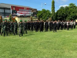 Polres Bima Kota Gelar Patroli Gabungan untuk Pastikan Kondusifitas Wilayah Pasca Pemungutan Suara