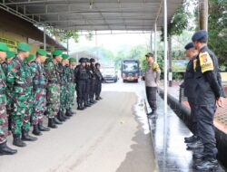 Pastikan Kondusifitas Wilayah Pasca Pemungutan Suara Polres Bima Gelar Patroli Gabungan