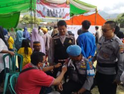 Sie Dokkes Polres Bima Kota Lakukan Pemeriksaan Kesehatan Petugas Pengamanan Pemilu