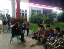 Patroli KRYD, Polsek  Woha  Imbau Warga Tidak Terprovokasi dan Tidak Mudah Percaya Informasi Hoax Pasca Pemungutan Suara Pemilu 2024