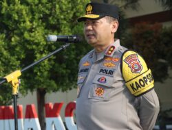 Pasca Pungut Hitung, Kapolda NTB Pantau Situasi di Bima, Ini Arahan Saat Pimpin Apel di Mako Polres Bima Kota