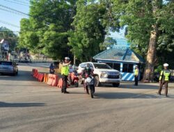 Ciptakan Kamseltibcar Lantas dan Tekan Angka Kecelakaan, Satlantas Polres Bima Lakukan Protap Rawan Pagi