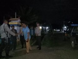 Pastikan Keamanan Wilayah Jelang PSU, Polsek Parado Gelar Patroli Cipta Kondisi