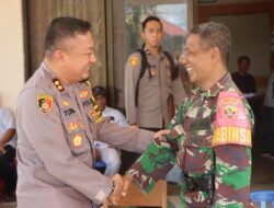 Kapolresta Bima Kota Pantau Proses Rekapitulasi Suara di PPK Raba