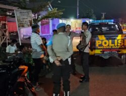 Polsek Jajaran Polres Bima Kota Melaksanakan Patroli KRYD di Wilayah Hukum Masing-Masing