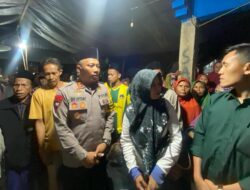 “Sambang Duka”Ketua KPPS TPS 7 Desa Parado Rato Meninggal Dunia, Kapolres Bima: Kami Turut Berdukacita