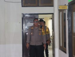 Kapolres Bima Kota Memantau Pergerakan Logistik Hasil Rekap PPK Menuju KPU Kabupaten Bima