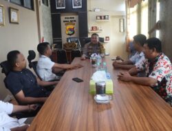Kapolres Bima Kota Menerima Kunjungan Komisioner KPU Kota Bima, Bahas Kondusifitas Jelang Pleno Terbuka Rekap Tingkat Kota Bima