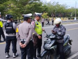 Kasat Lantas Polres Bima Pimpin Operasi Keselamatan Rinjani 2024