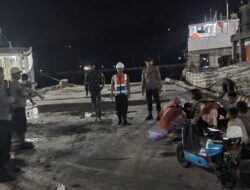 Unit Pam Obvit Polres Bima Kota dan Patroli Gabungan di Pelabuhan Laut Bima