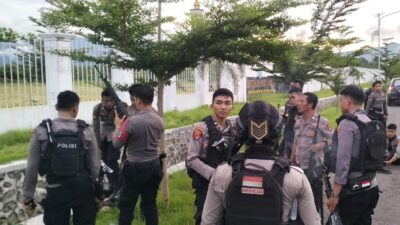 Menjamin Keamanan Pasca Pemilu dan Jelang Ramadhan Sat Samapta Polres Bima Gencarkan Patroli  Cipkon