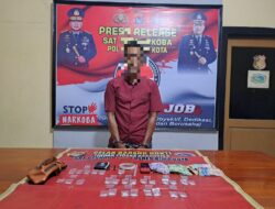 Miliki 27 Klip Sabu, Pengedar Asal Kota Bima Ditangkap Tim Opsnal Sat Resnarkoba