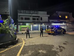 Personel Sat Samapta Polres Bima Kota Lakukan Patroli Antisipasi Gangguan Saat Sahur