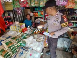 Polsek Woha, Pantau Harga Sembako di Pasar Tradisional Tente Pada Bulan Suci Ramadhan