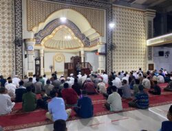 Kegiatan Safari Ramadhan Polres Bima Kota Di Masjid Agung Almuwahidin Kota Bima