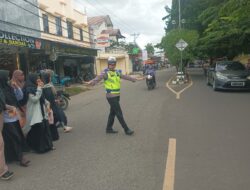 Demi Kenyamanan Masyarakat Saat Berbuka Puasa, Polres Bima Kota Gelar Pengamanan di Pasar Ramadhan