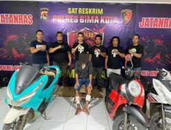Coba Kabur Saat Ditangkap, DPO Spesialis Curanmor ini Terpaksa Dilumpuhkan Tim Puma 2 Polres Bima Kota