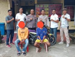 Modus Pesta Miras, Pelaku Curanmor Berhasil Diamankan Polsek Bolo