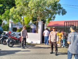 Polsek Rastim Polres Bima Kota Amankan Perayaan Wafat Isa Almasih di Gereja Santo Yusuf Raba