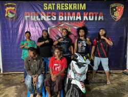 Tim Puma I Polres Bima Kota Berhasil Mengamankan Dua Terduga Pelaku Curanmor Beserta Barang Bukti