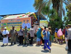 Polsek Sanggar Laksanakan Pemantauan dan Pengamanan Pasar Murah di Desa Kore