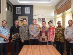 Kapolres Bima Kota Silahturahmi dengan Forum Komunikasi Gereja Kristen (FKGK)