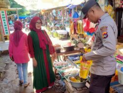 Antisipasi Lonjakan Harga Bapok di Bulan Suci Ramadhan, Polsek Bolo Laksanakan Pemantauan di Pasar Tradisional Sila