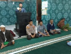 Polsek Madapangga Gelar Safari Ramadhan Bersama Forkopimcam di Masjid Baiturrahman