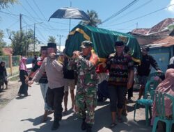 Polri Hadir Ditengah Masyarakat, Bhabinkamtibmas Polsek Woha Laksanakan Sambang Duka