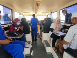 Implementasi Program Baharkam Polri, Sat Polairud Polres Bima Gelar Klinik Terapung