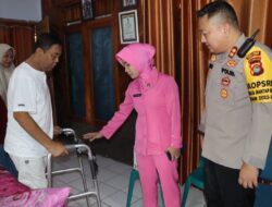 Ramadhan Penuh Berkah, Kapolres Bima Kota Tunjukkan Empati dengan Membesuk Personil yang Sakit