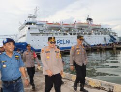 Jelang Libur Lebaran, AKBP Yudha Pranata Cek Kesiapan di Pelabuhan Bima