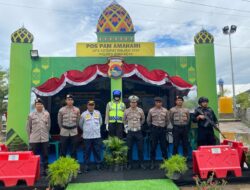 Polres Bima Kota Bangun Posko Pengamanan dan Pelayanan Jelang Lebaran