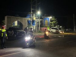 Pelayanan Prima, Sat Samapta Polres Bima Laksanakan Patroli Pengamanan Sholat Tarawih