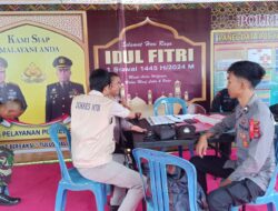 Kasubag banops Dokkes Polres Bima Cek Kesehatan Personel Operasi Ketupat Rinjani 2024