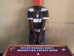 Kuasai Narkoba Jenis Shabu 0,88 gram, Dalang Perselisihan Desa Penapali Diciduk Tim Opsnal Satreskoba Polres Bima