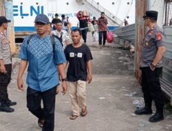 Pos Pengamanan Pengaman Terpadu Ops Ketupat Rinjani 2024 Amankan Kapal KM. Tolongkabila di Pelabuhan Bima