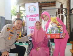 Kunjungan dan Pemberian Tali Asih Kepada Warakawuri Anggota Polres Bima Kota