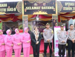 Dukungan Moral, Bupati Bima, Ketua Bhayangkari Cabang Bima dan Kapolres Bima Kunjungi Pos Yan dan Pos PAM Operasi Ketupat Rinjani 2024