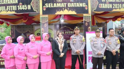 Dukungan Moral, Bupati Bima, Ketua Bhayangkari Cabang Bima dan Kapolres Bima Kunjungi Pos Yan dan Pos PAM Operasi Ketupat Rinjani 2024