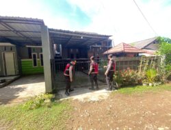 Sasar Rumah Kosong Yang  Ditinggal Mudik Unit  Turjawali Sat Samapta Polres Bima Intensifkan Patroli di Pemukiman Warga