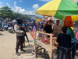 Mencegah Aksi Premanisme, Satgas Preventif OPS Ketupat Rinjani 2024 Intensifkan Patroli di Pasar Tradisional Tente