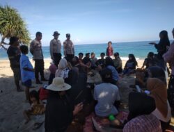 Antisipasi Premanisme dan Kasus 3C di Pantai Wane Polsek Monta Laksanakan PAM Wisata