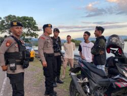 Minimalisir Kecelakaan dan  Berandal jalanan, Satgas Preventif OPS Ketupat Rinjani 2024 Laksanakan Patroli dan Pengaturan Arus Lalulintas
