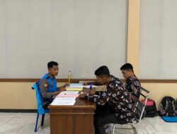 Bag SDM Polres Bima Mulai Melaksanakan Verifikasi Penerimaan Calon Anggota Polri T.A. 2024