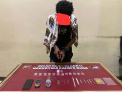Kian Beringas, Satreskoba Polres Bima Kembali Berhasil Meringkus Pengedar Narkoba Jenis Shabu Asal  Tenga